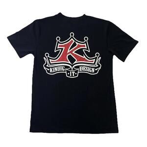 Kindig It Design Shirt Mens Medium Black Graphic Tee Hot Rod Car Show Garage